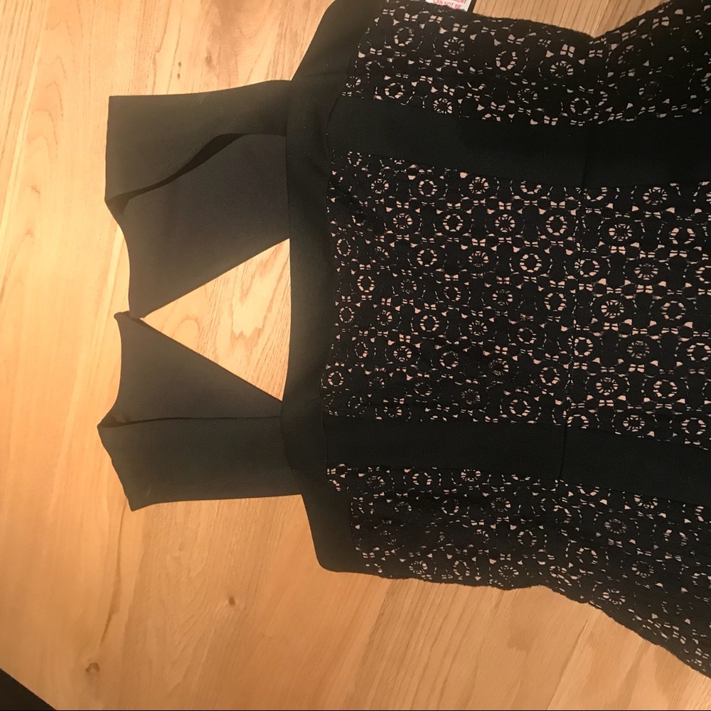 NWT BCBG black cocktail dress